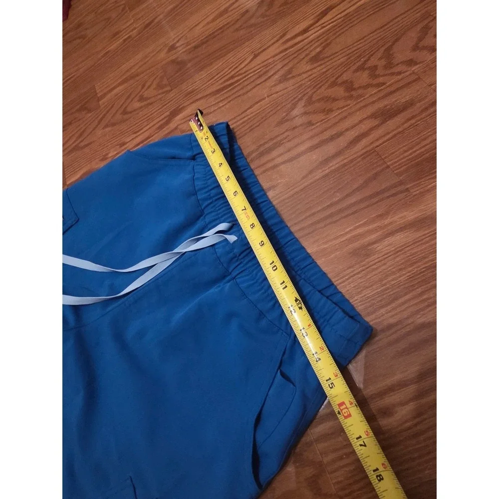 FIGS Technical Collection Blue‎ Cargo Scrub Pants Women's M/T